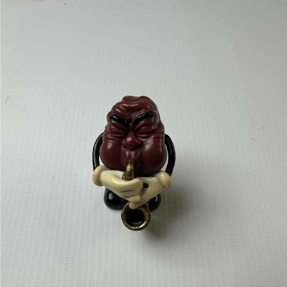 Vintage California Raisins Hardees Saxophone Sax Player Plastic Figure 1987